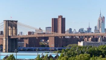 Viena no modernākajām sava laika būvēm - Bruklinas tilts