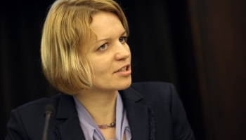 Lolita Čigāne par "Rail Baltica" projekta virzību un valstu domstarpībām
