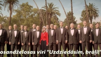 Losandželosas latviešu vīru koris “Uzdziedāsim, brāļi!"