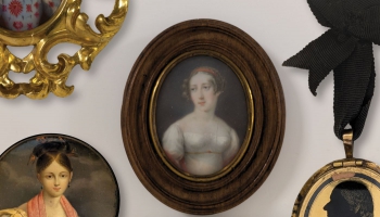 Muzeja "Rīgas birža" ekspozīciju papildina 18.-19. gadsimta portreta miniatūras
