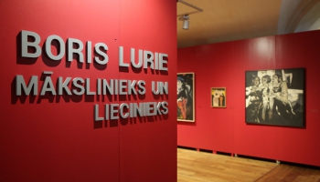 Reportāža no Daugavpils Marka Rotko mākslas centra: Borisa Lurjes darbu izstādes atklāšana