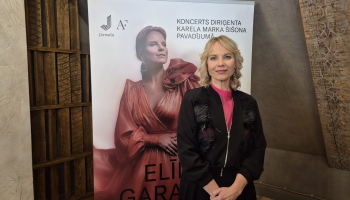 Elīna Garanča: Ceram uz labu laiku, veselīgām balss saitēm un brīnišķīgu publiku!