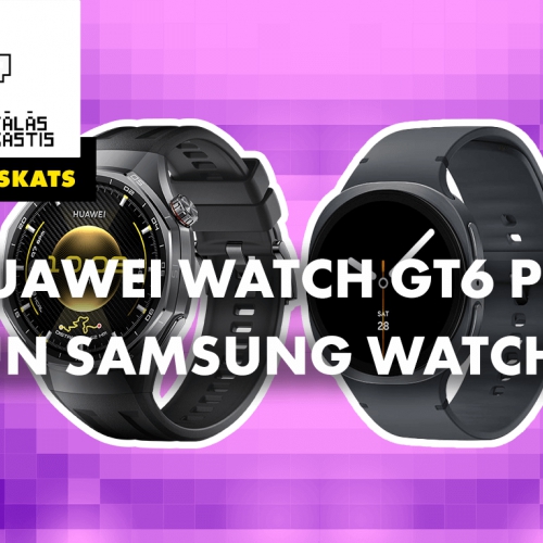 Viedpulksteņu "Huawei Watch GT6 PRO" un "Samsung Watch 8" apskats