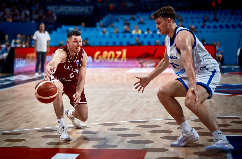 eurobasket Latvija-Čehija