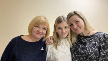 Ukraiņu dziedātājas Anastasijas Vasiļenko ģimenes ikdiena Latvijā