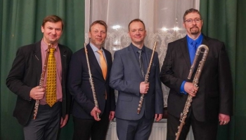 Baltijas flautu kvartets Madonā un Rīgā sniegs koncertu "Flautu simfonija"  