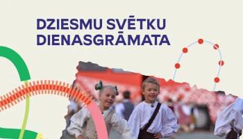Dejas uzvedums “Viedvasara”, Godināšana Viesturdārzā un "Garīgs koncerts Rīgas Domā