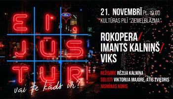 Vai te kāds ir? Saruna ar rokoperas "Ei, jūs tur!" režisori Rēziju Kalniņu