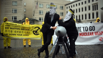Nobela Miera prēmija piešķirta kampaņai pret kodolieročiem
