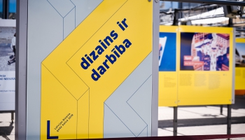 Stacijas laukumā Rīgā var aplūkot Latvijas Dizaina gada balvas 2019 darbus