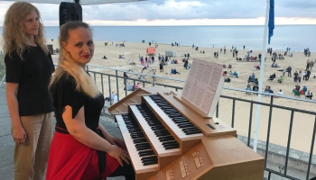В субботу в Вецаки - органный концерт на пляже 