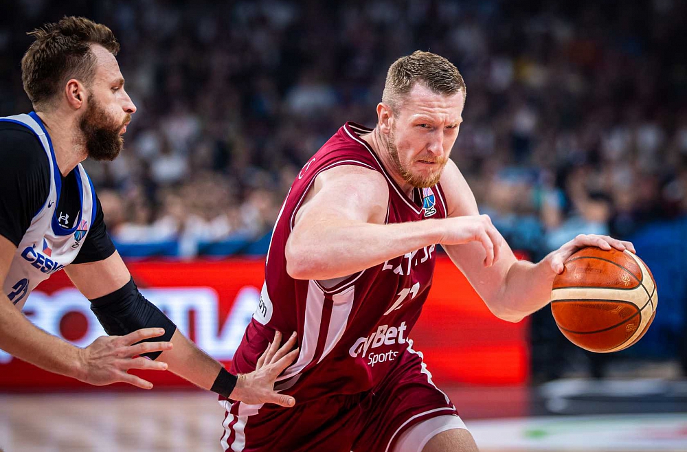 eurobasket Latvija-Čehija
