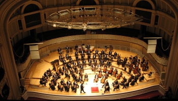 Simfoniskā orķestra kopskats