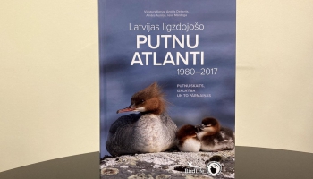 Klajā nākusi vērienīgākā grāmata par Latvijā ligzdojošajiem putniem